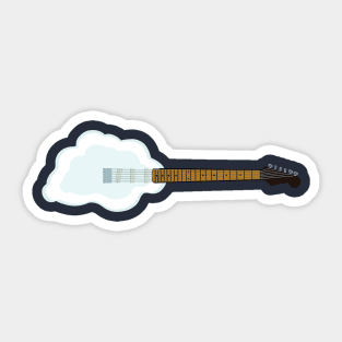 Air Guitar Sticker